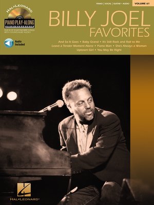 cover image of Billy Joel Favorites Songbook